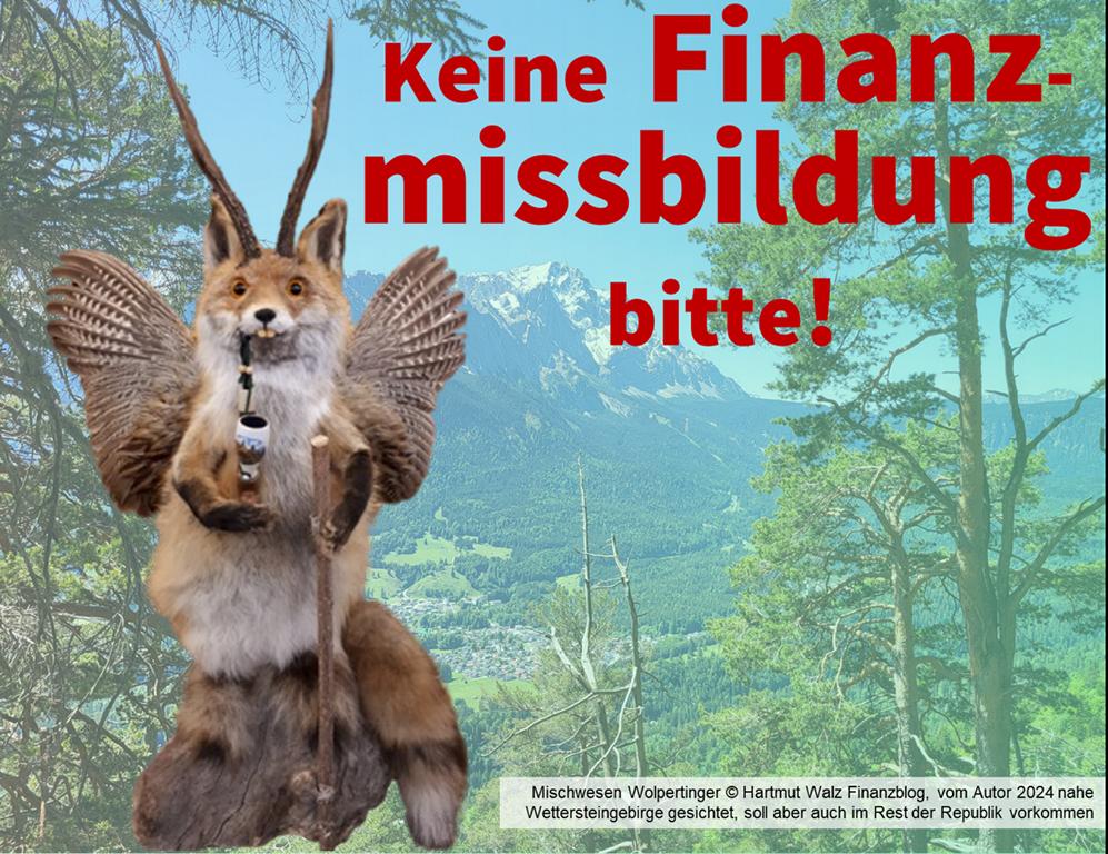 Fkeine inanzmissbildung Achtung Mischwese Wolpertinger