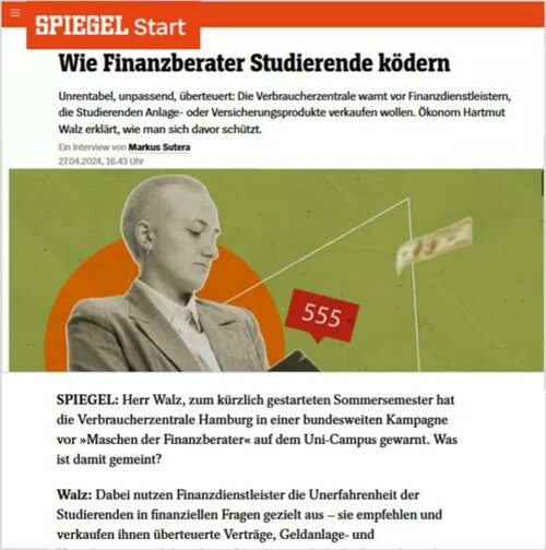 Spiegel Start Interview WALZ mit Markus Sutera